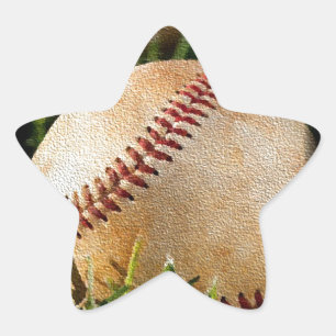 Honkbal Ster Sticker