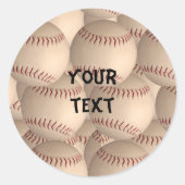 honkbal sticker (Voorkant)