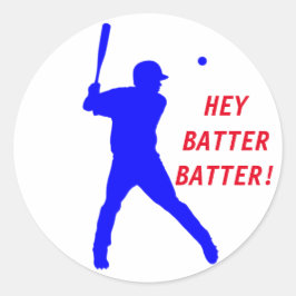 honkbal Sticker met beslag