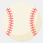 Honkbal Stickers Sport Party Envelope Seal (Voorkant)