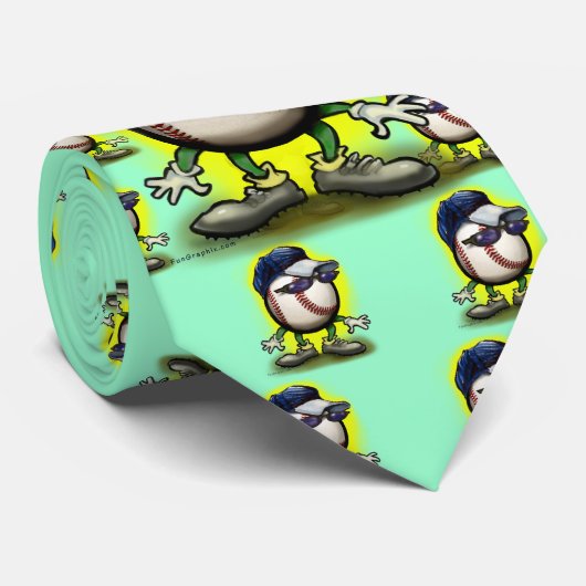 Honkbal Stropdas (Opgerold)