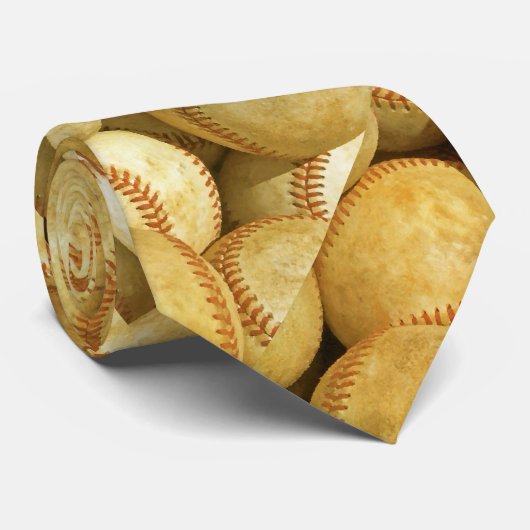 Honkbal Stropdassen (Opgerold)