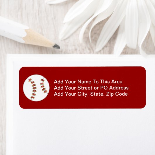 Honkbal T-shirts en geschenken Etiket (Insitu)