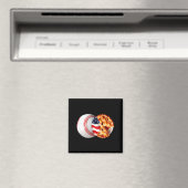 Honkbal Taart Amerikaanse Vlag Juli Ontwerp Magneet (Insitu (Vaatwasser))