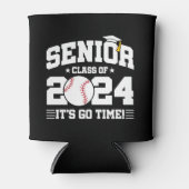 Honkbal Team Klasse van 2024 Afstuderen Senior 202 Blikjeskoeler (Voorkant)