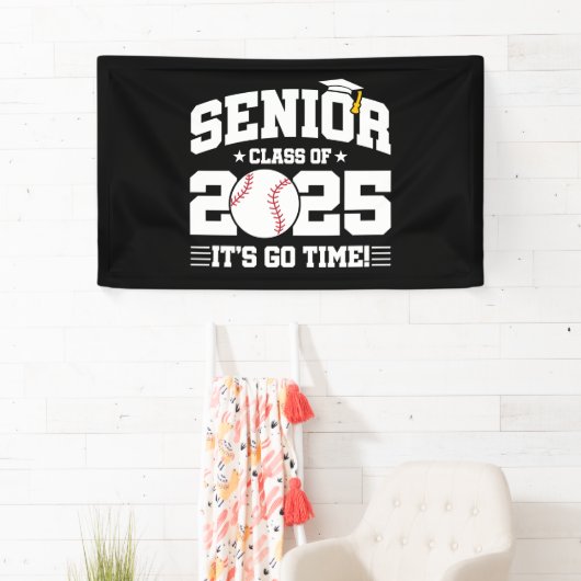 Honkbal Team Klasse van 2025 Afstuderen Senior 202 Spandoek (Insitu)