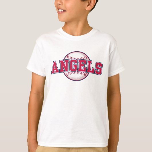 Honkbal Team Los Angeles Angel T-shirt (Voorkant)