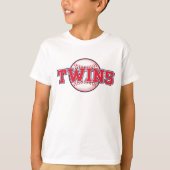 Honkbal Team Minnesota Twin T-shirt (Voorkant)