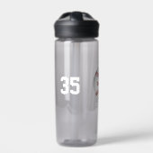 Honkbal Team Naam Jongens Meisjes Gepersonaliseerd Waterfles (Voorkant)