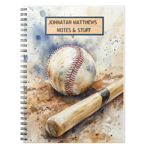 Honkbal terug naar school sport Foto Notitieboek