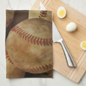 Honkbal Theedoek (Quarter Fold)