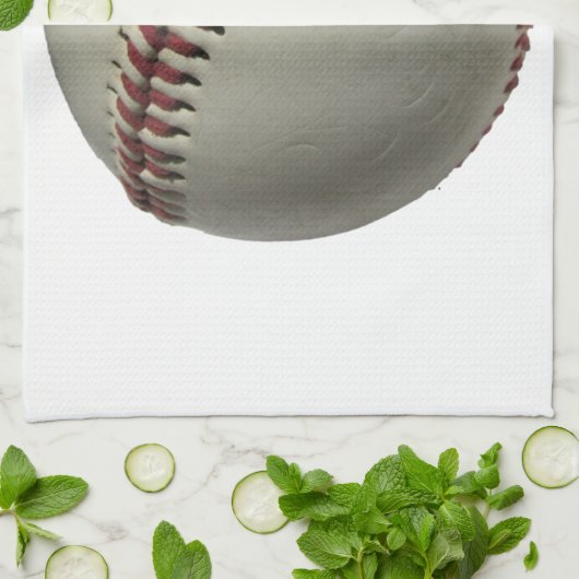 Honkbal Theedoek (Gevouwen)