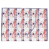 Honkbal Thema All-Star Sports Groot Cadeauzakje (Achterkant)