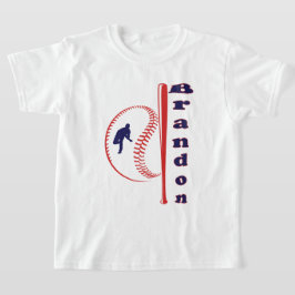 Honkbal Thema All-Star Sports T-shirt