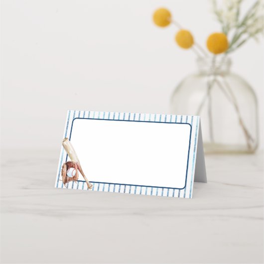 Honkbal thema Blank Place kaarten – All-Star Plaatskaartje (Voorkant)