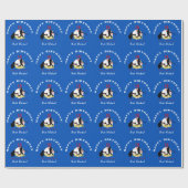 Honkbal Thema Gift Wrap HAMbyWG Cadeaupapier (Vlak)