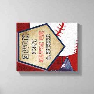 Honkbal thema jongens kamer decor canvas afdruk