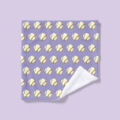 Honkbal Thema Lavendel Bad Handdoek (Wasdoekje)