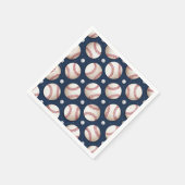 Honkbal Thema Servet (Hoek)
