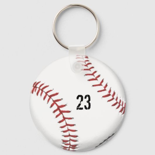 Honkbal Thema sleutelhanger (Voorkant)
