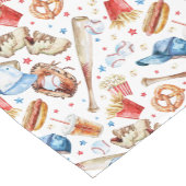 Honkbal Thema Verjaardag Party Tafelloper (Hoek)