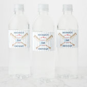 Honkbal Thema Verjaardag Party Water Bottle Label Waterfles Etiket (Flessen)
