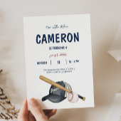 Honkbal Thema Verjaardag uitnodiging