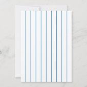 Honkbal Thema Verjaardagsfeest Kinder Bedankkaart (Achterkant)