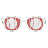 Honkbal thema zonnebril- Party Favor Kinder Zonnebril (Voorkant)