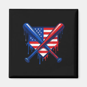 Honkbal thuisplaat Drip Jongens Ijs Amerikaanse Vl Magneet