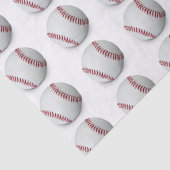 Honkbal tissuepapier (Detail)