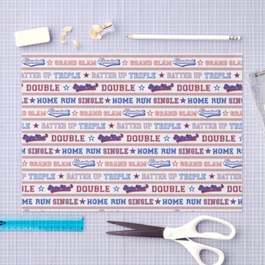 Honkbal Tissuepapier (Craft)