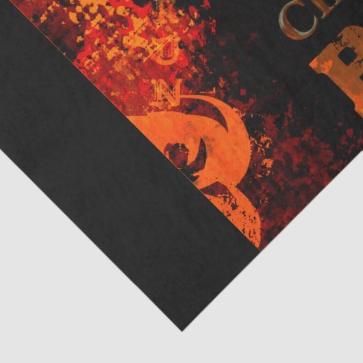 Honkbal Tissuepapier (Detail)