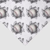 Honkbal Tissuepapier (Detail)