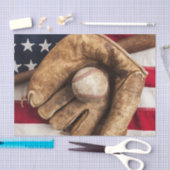  honkbal tissuepapier (Craft)