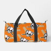 Honkbal tot de dood Oranje Screwball Graphics Plunjezak (Voorkant)
