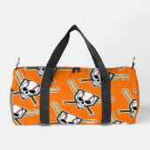Honkbal tot de dood Oranje Screwball Graphics Plunjezak (Achterkant)