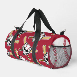 Honkbal tot de dood Patroon Rode Screwball Graphic Plunjezak