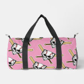Honkbal tot de dood Roze Screwball Graphics Plunjezak (Voorkant)