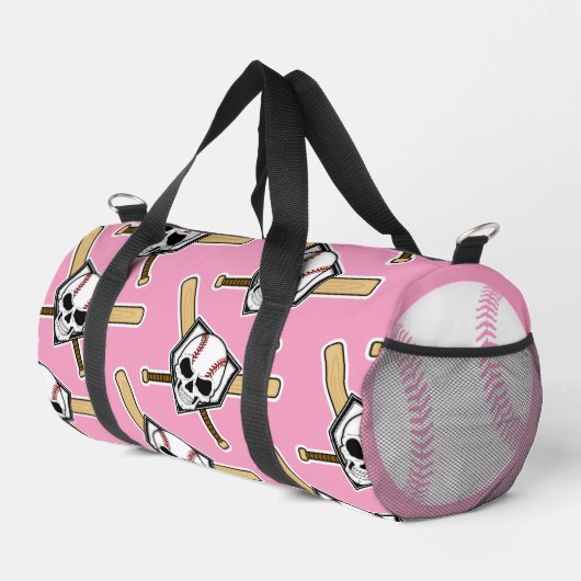 Honkbal tot de dood Roze Screwball Graphics Plunjezak (Rechterhoek)