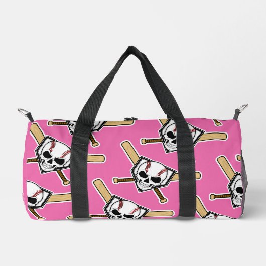 Honkbal tot de dood Roze Screwball Graphics Plunjezak (Voorkant)