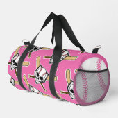 Honkbal tot de dood Roze Screwball Graphics Plunjezak (Rechterhoek)