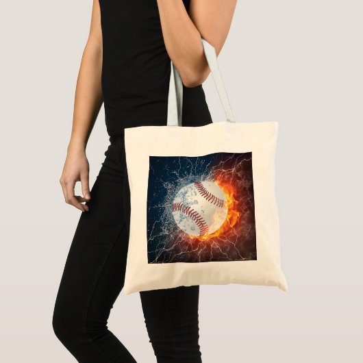honkbal tote bag (Voorkant (product))