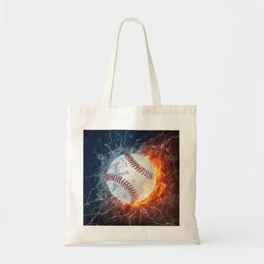 honkbal tote bag (Voorkant)