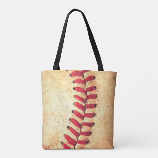  honkbal tote bag (Achterkant)