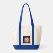 honkbal tote bag (Achterkant)