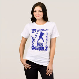 Honkbal Tri-Blend Shirt