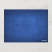 Honkbal Trouwtafelnummer Briefkaart (Achterkant)