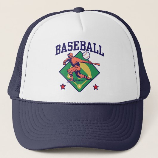 Honkbal Trucker Pet (Voorkant)