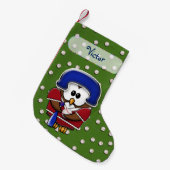 honkbal uil Kerstmis sok Kleine Kerstsok (Voorkant (Hangend))